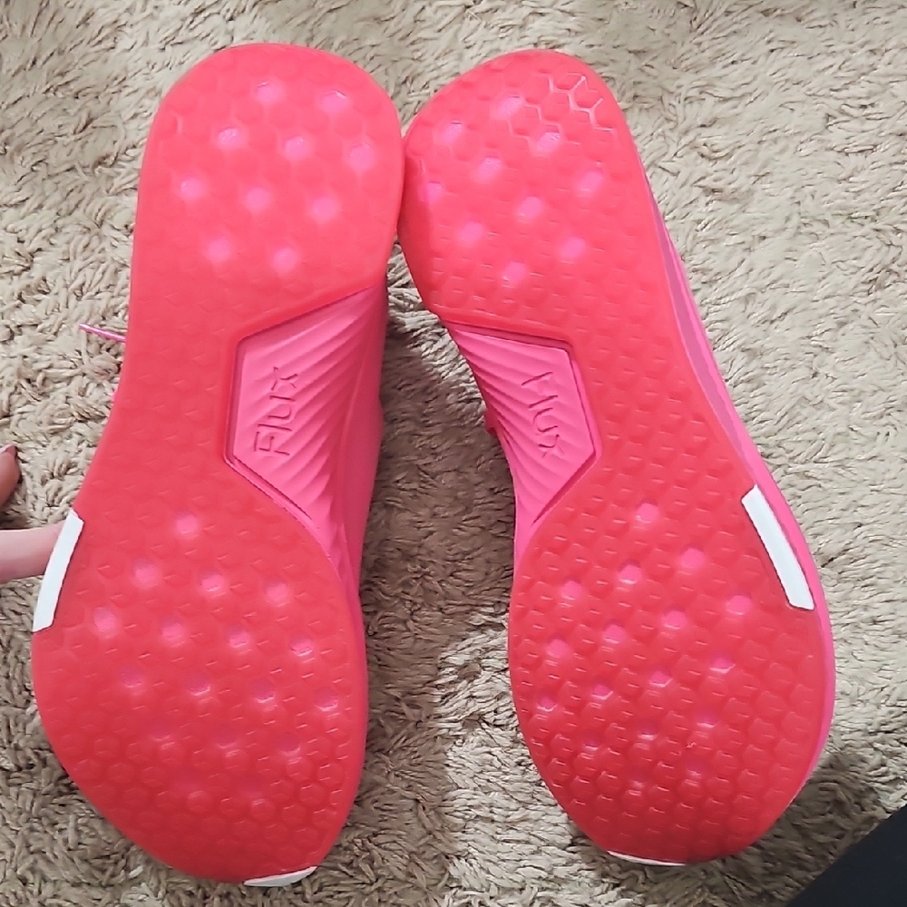 Flux Women's Athletic Pink Sneakers - Picture 5 of 7